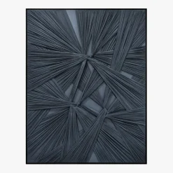 Tela Plissado Azul 140x143