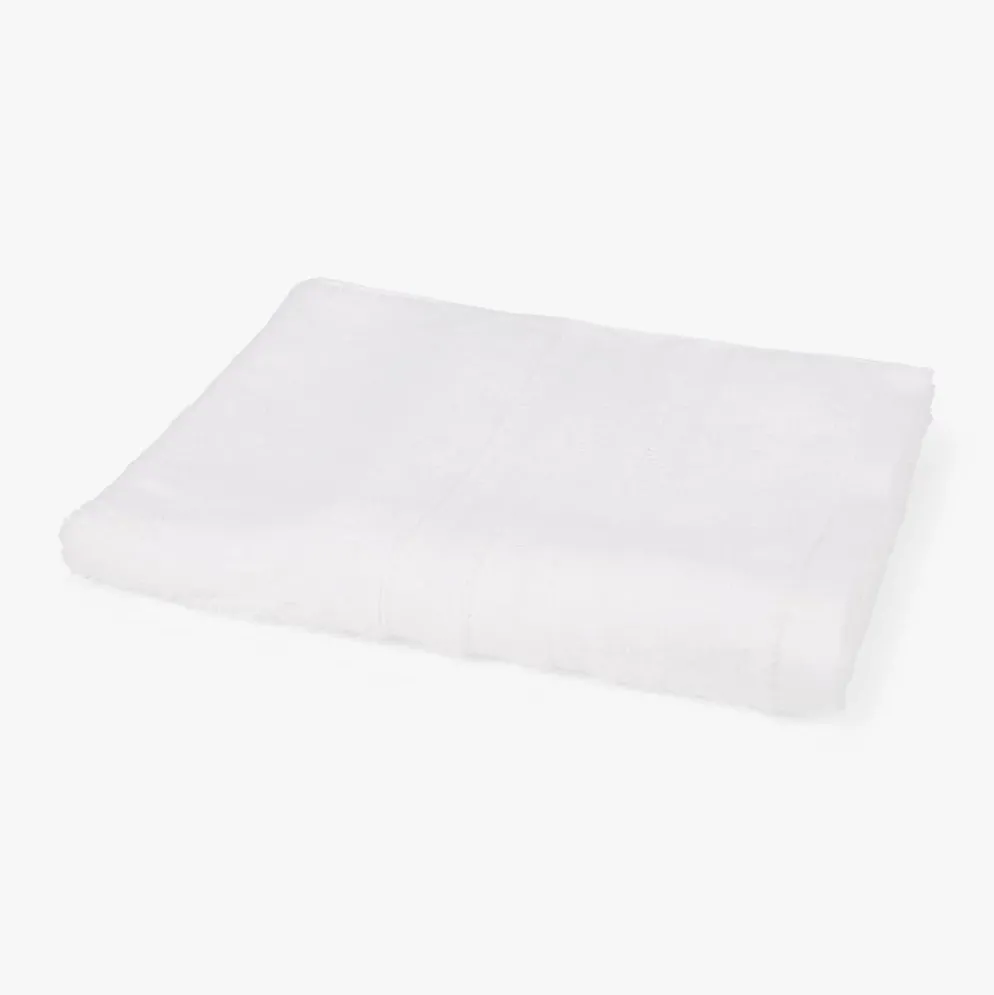 Toalha de Banho de Rosto Algodão Branco