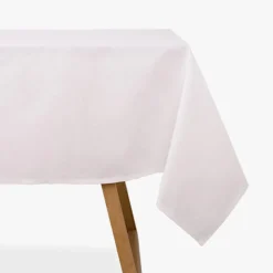Toalha de Mesa Algodão Retangular Branco