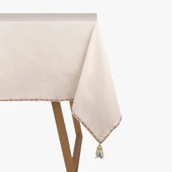 Toalha de Mesa Retangular Algodão e Linho
