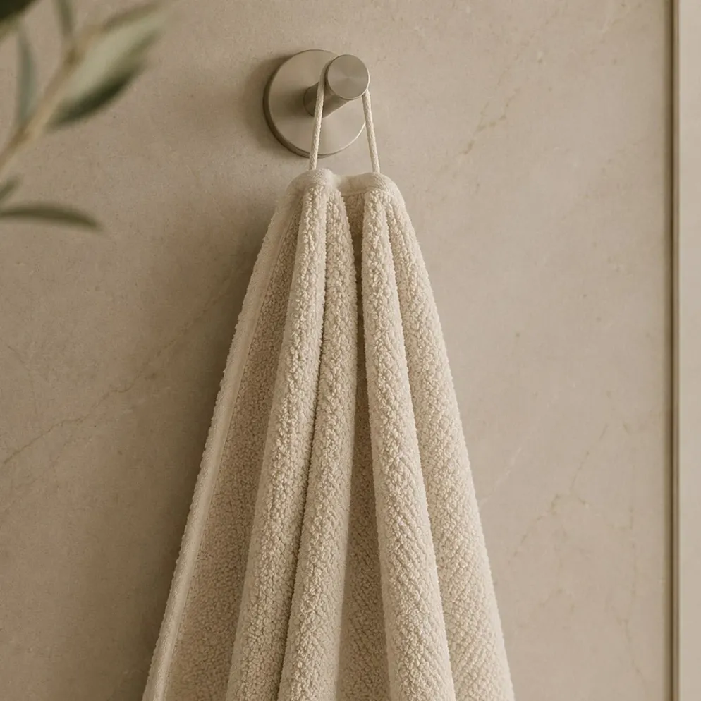 Toalha de Rosto Bege 50x100cm