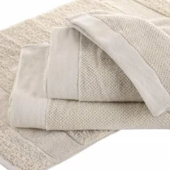 Toalha de Rosto Bege 50x100cm