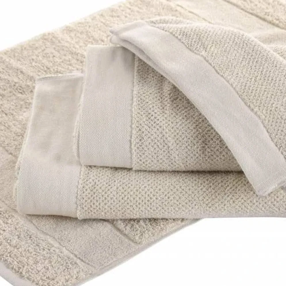 Toalha de Rosto Bege 50x100cm