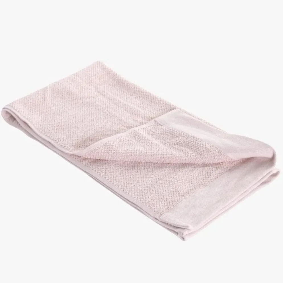 Toalha de Rosto Rosa 50x100cm