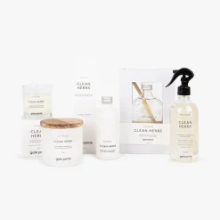 Vela Perfumada em Copo de Vidro Clean Herbs 250g
