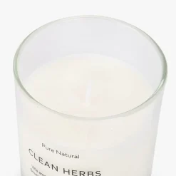 Vela Perfumada em Copo de Vidro Clean Herbs 160g